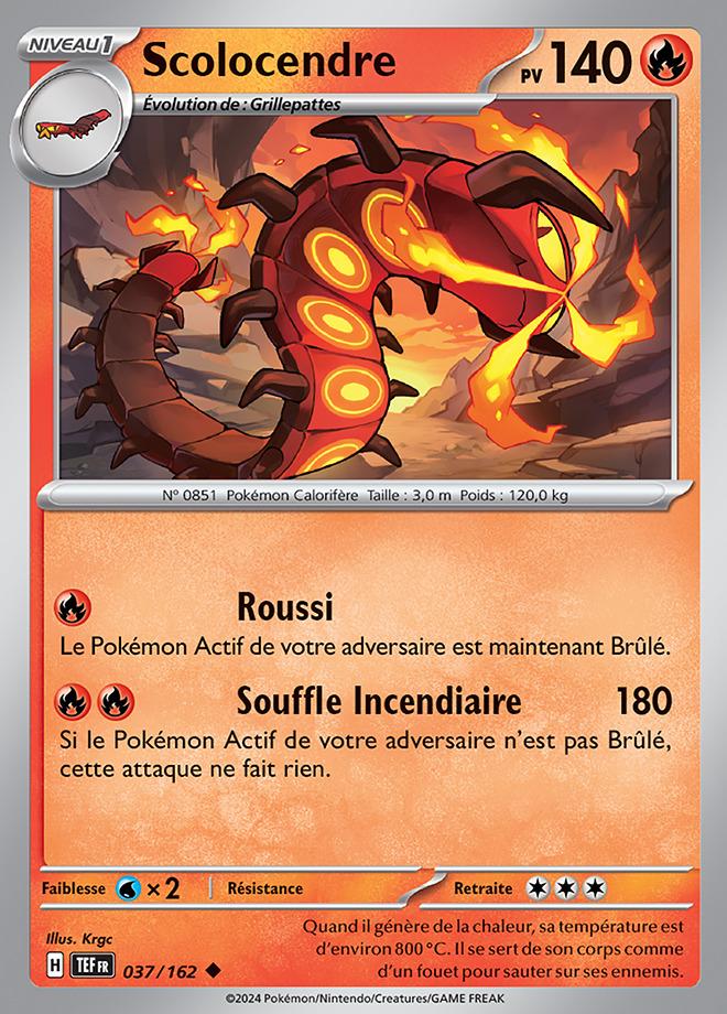 Carte Pokémon: Scolocendre