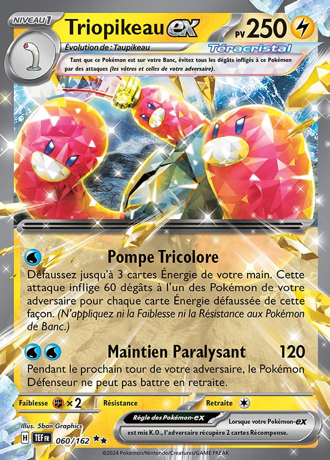 Carte Pokémon: Triopikeau ex