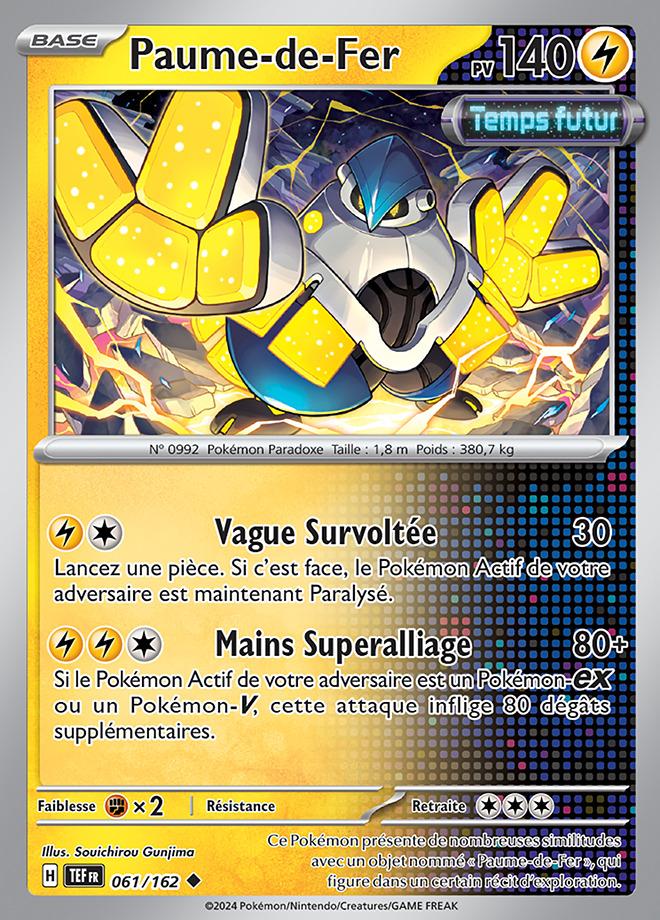 Carte Pokémon: Paume-de-Fer