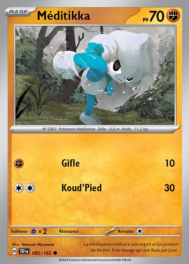 Carte Pokémon: Méditikka