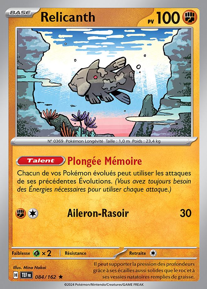 Carte Pokémon: Relicanth