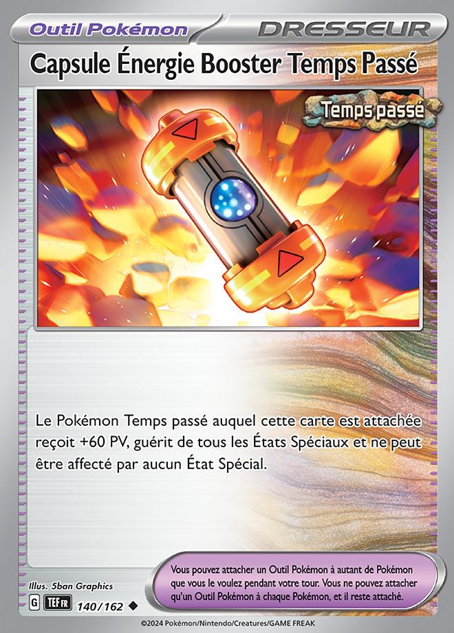 Carte Pokémon: Capsule Énergie Booster Temps Passé