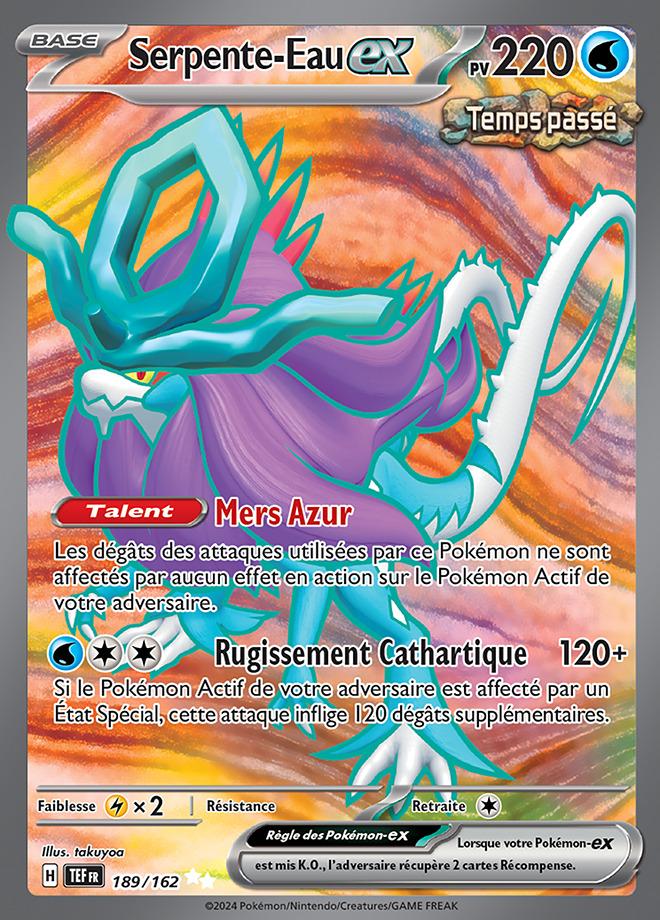 Carte Pokémon: Serpente-Eau ex