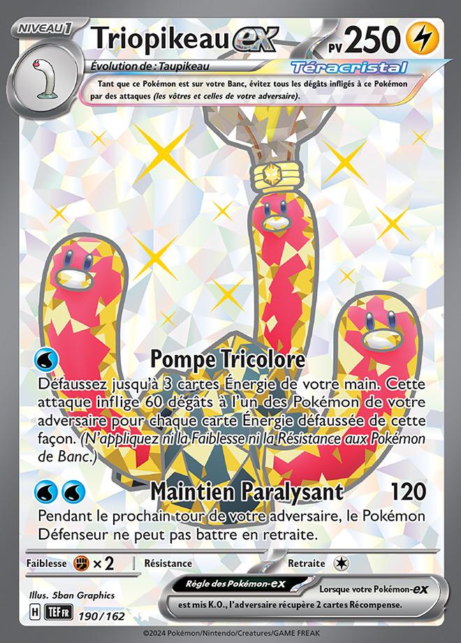 Carte Pokémon: Triopikeau ex