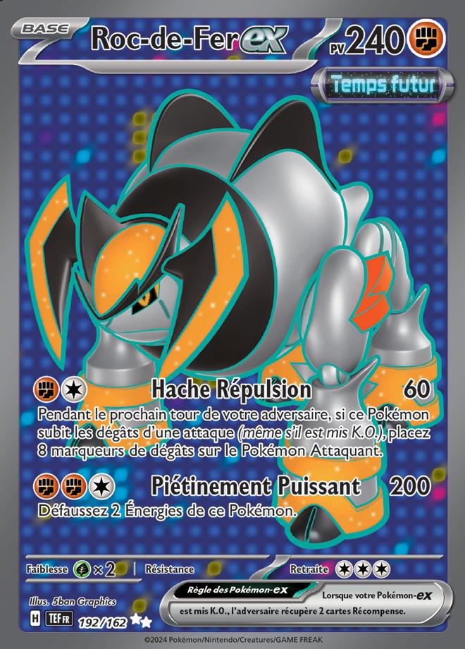 Carte Pokémon: Roc-de-Fer ex