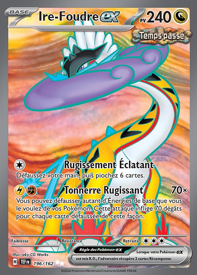 Carte Pokémon: Ire-Foudre ex