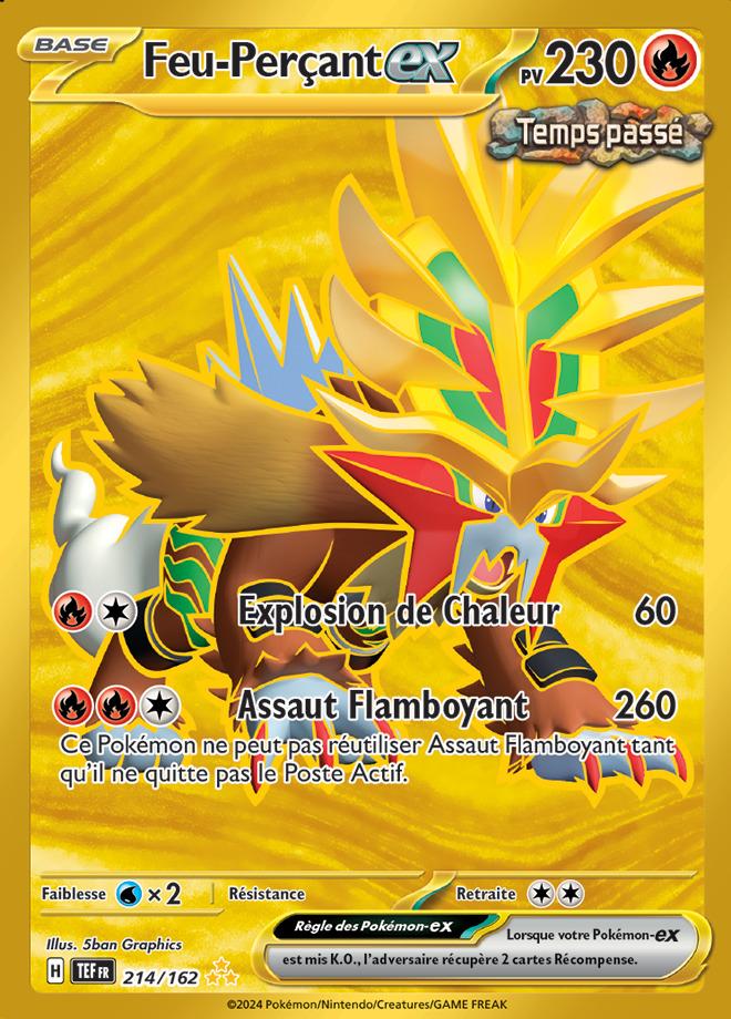 Carte Pokémon: Feu-Perçant ex