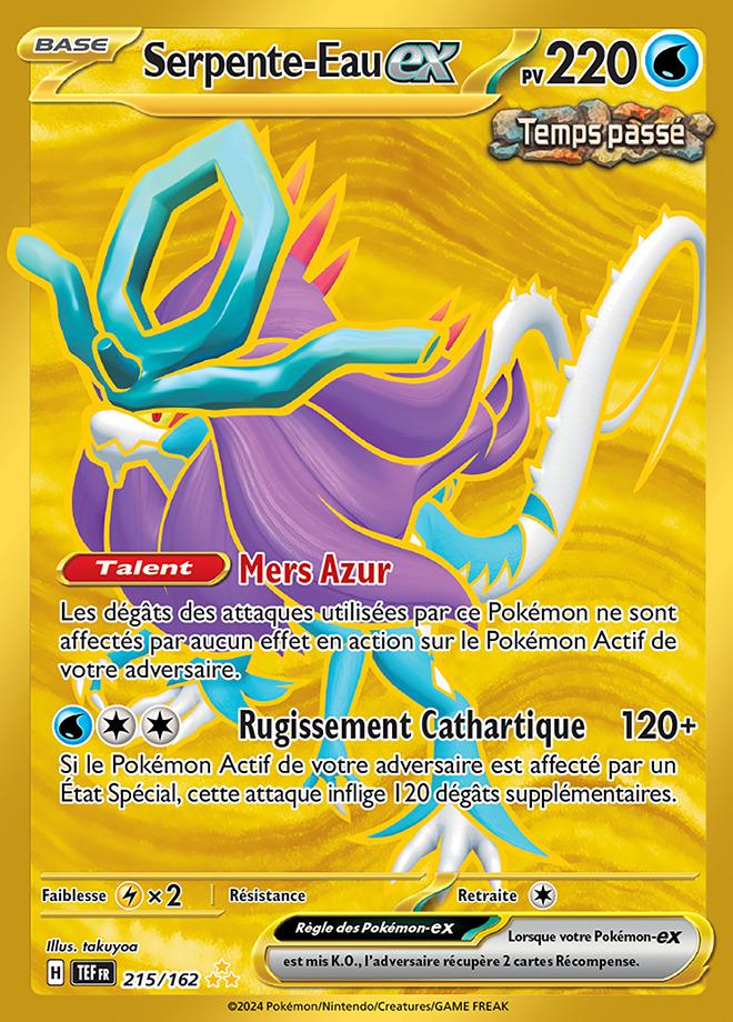 Carte Pokémon: Serpente-Eau ex