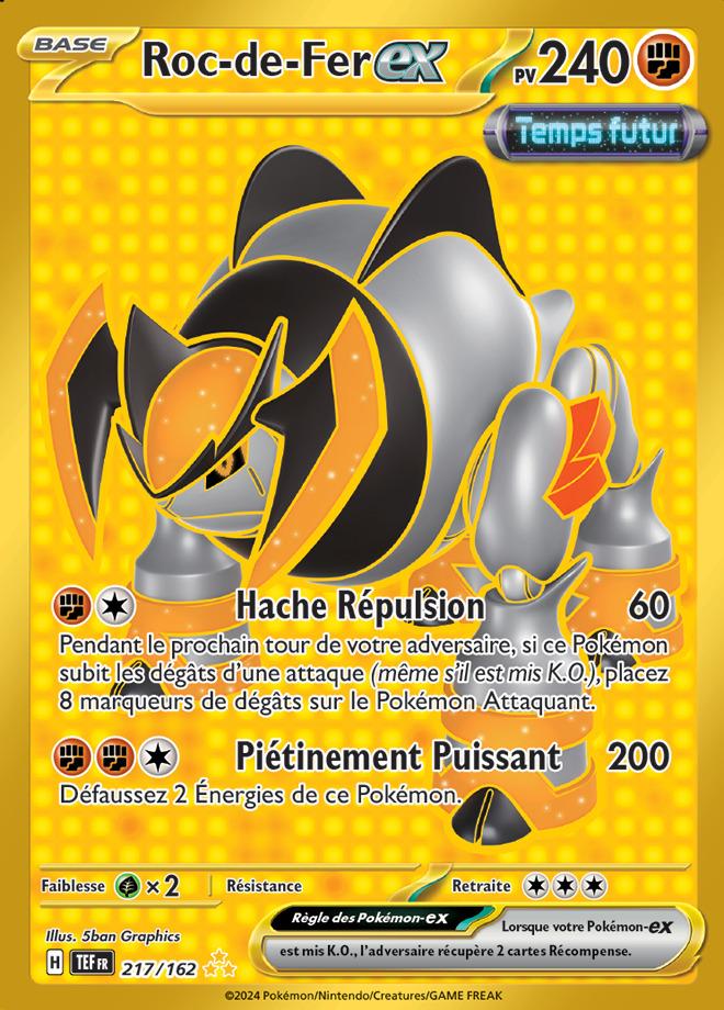 Carte Pokémon: Roc-de-Fer ex