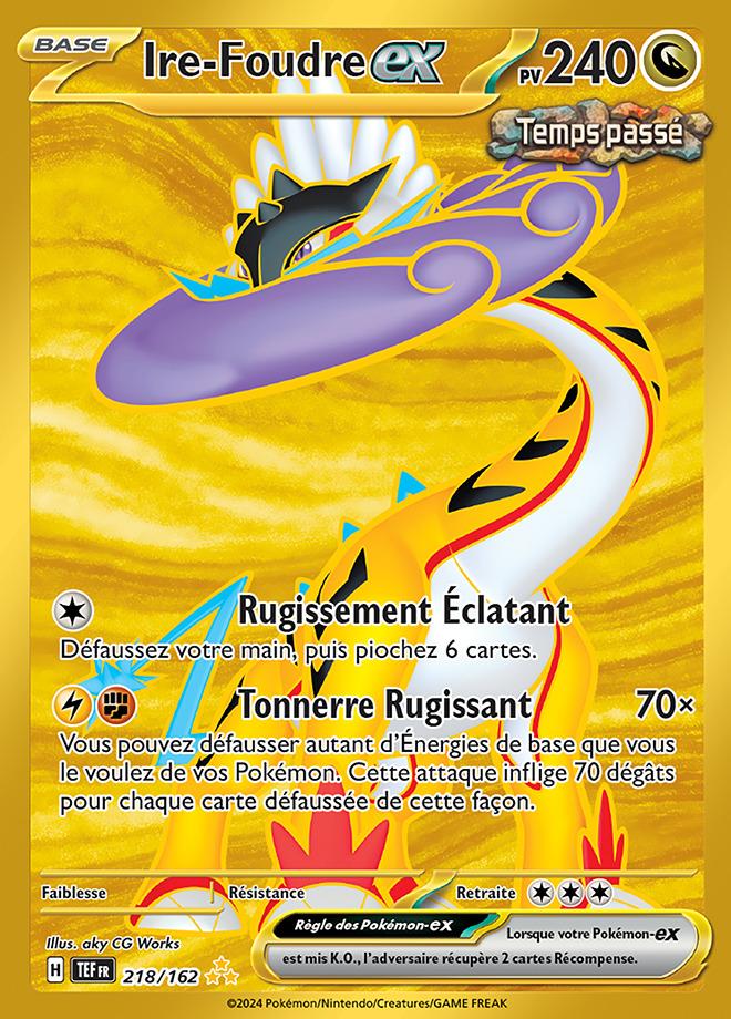 Carte Pokémon: Ire-Foudre ex