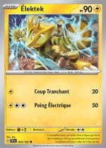 Carte Pokémon: Élektek