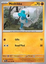 Carte Pokémon: Méditikka