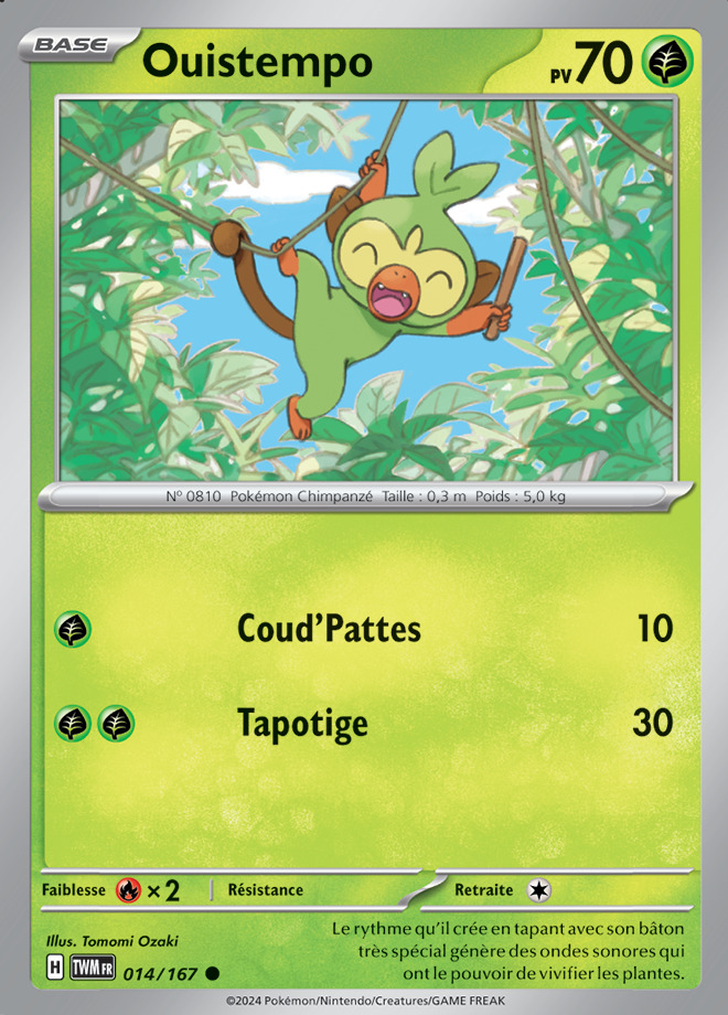 Carte Pokémon: Ouistempo