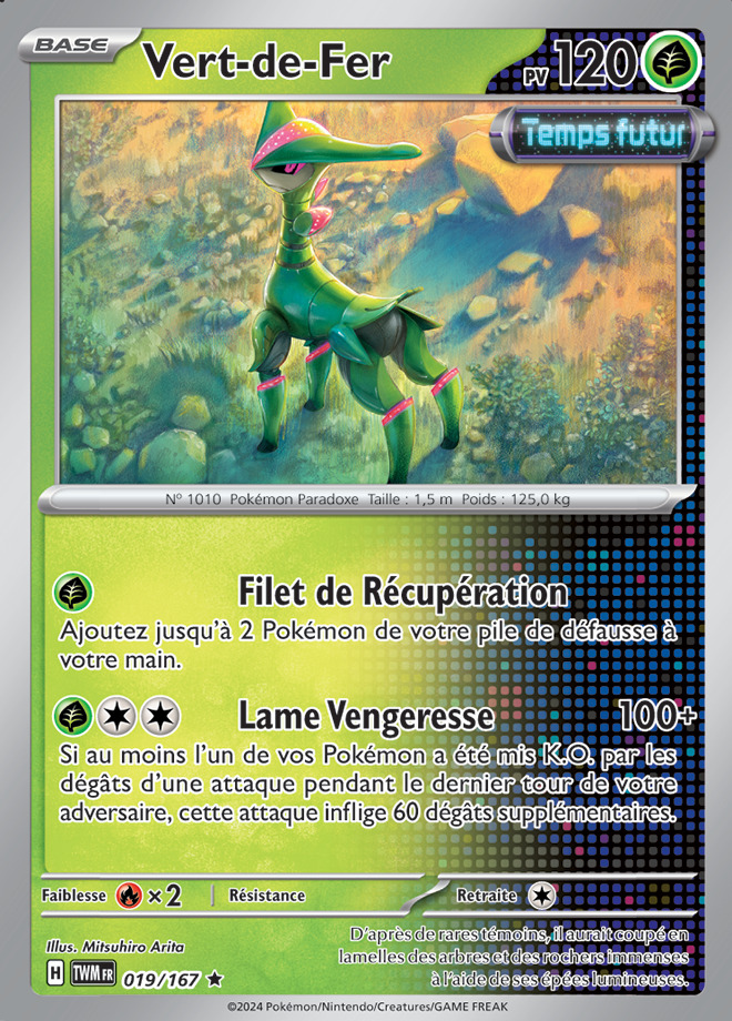 Carte Pokémon: Vert-de-Fer