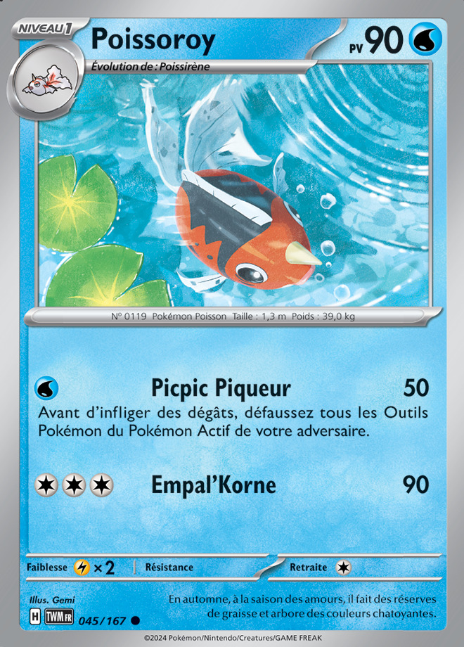 Carte Pokémon: Poissoroy