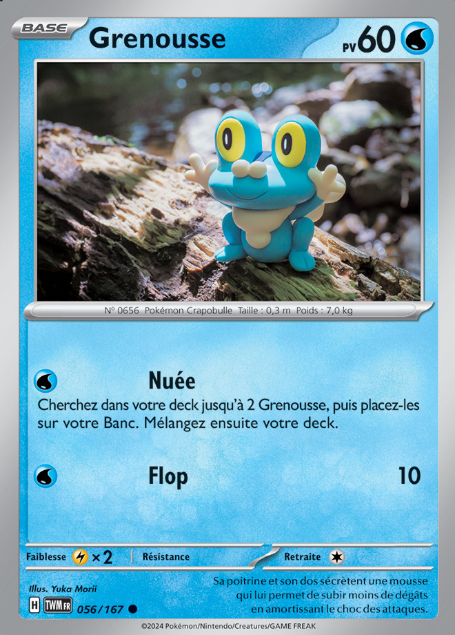 Carte Pokémon: Grenousse