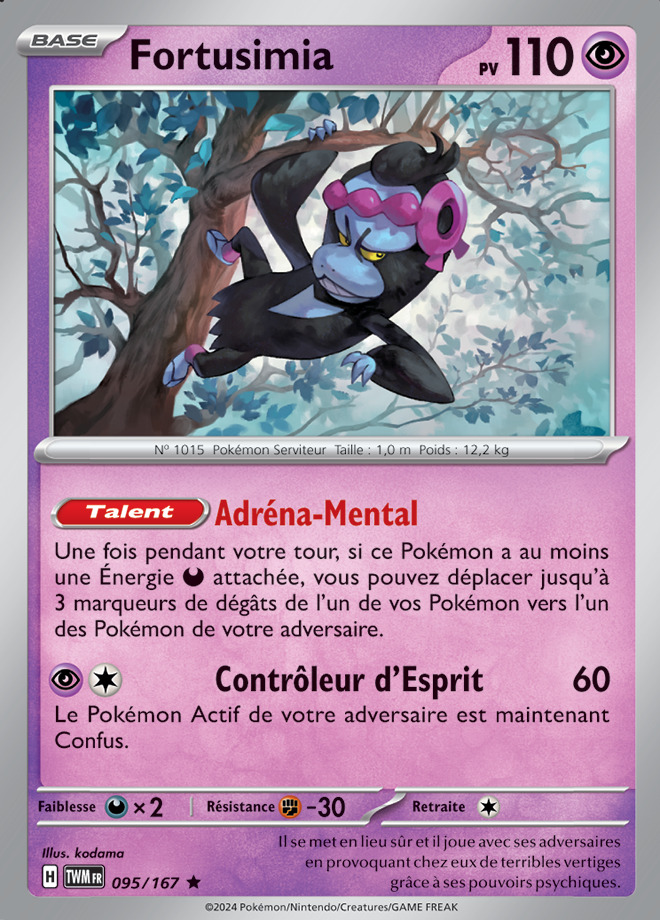 Carte Pokémon: Fortusimia