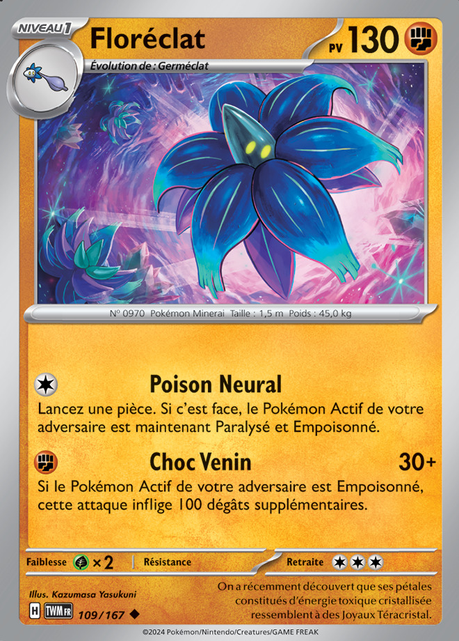 Carte Pokémon: Floréclat