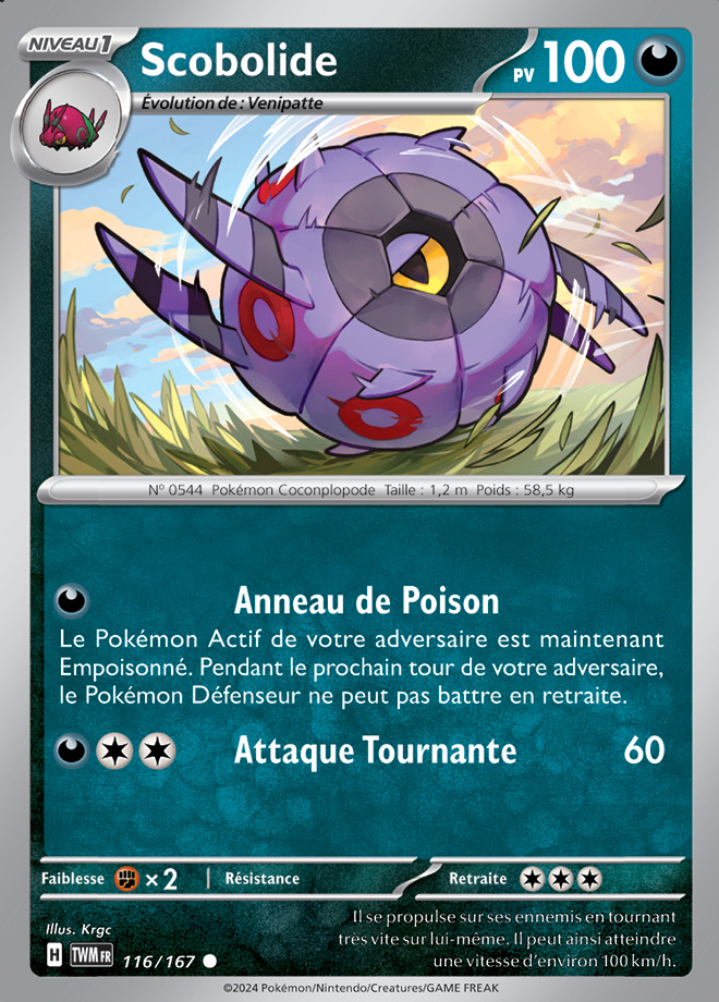 Carte Pokémon: Scobolide