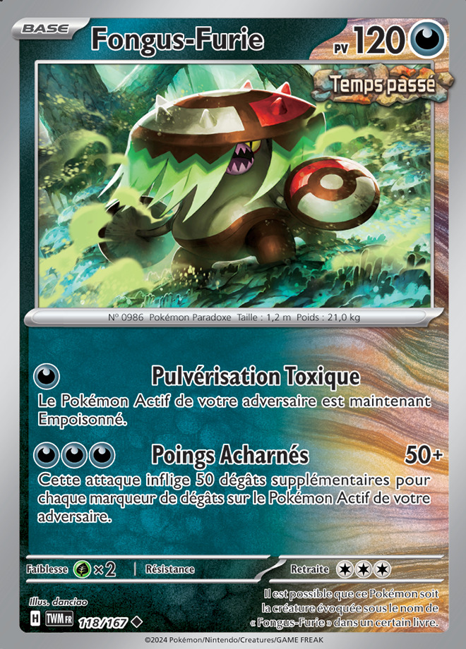 Carte Pokémon: Fongus-Furie