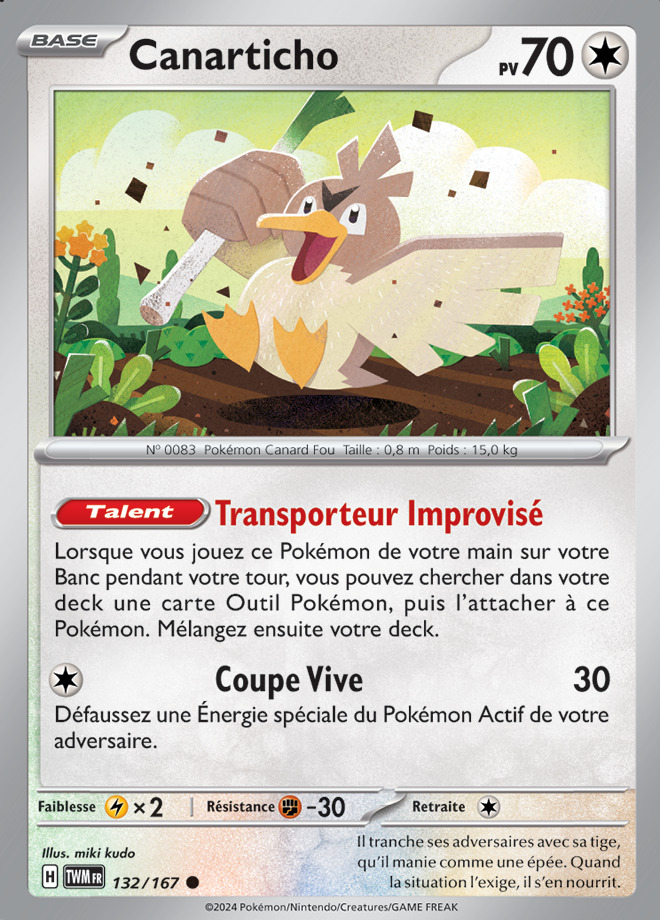 Carte Pokémon: Canarticho