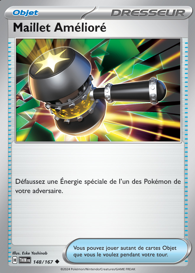 Carte Pokémon: Maillet Amélioré