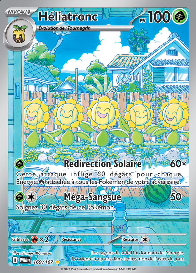 Carte Pokémon: Héliatronc