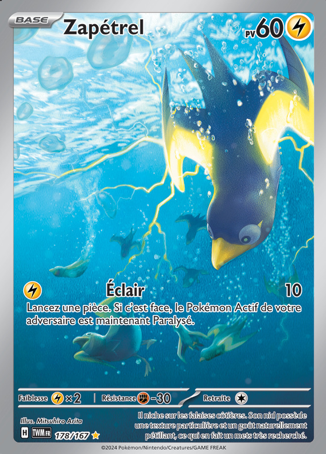 Carte Pokémon: Zapétrel