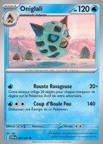 Carte Pokémon: Oniglali