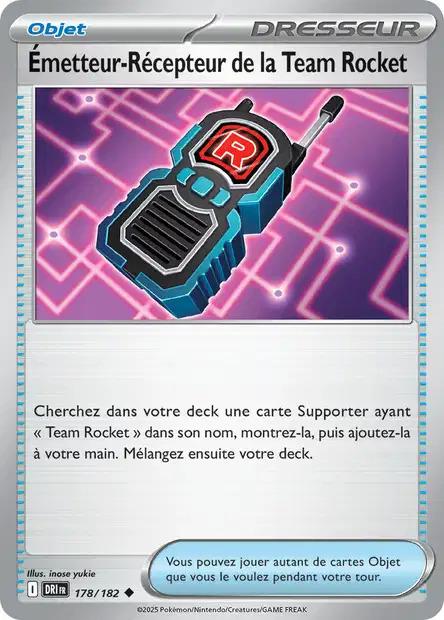 Carte Pokémon: Émetteur-Récepteur de la Team Rocket