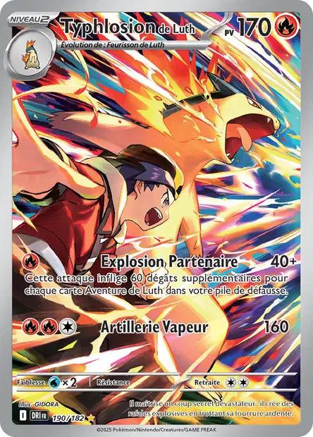 Carte Pokémon: Typhlosion de Luth