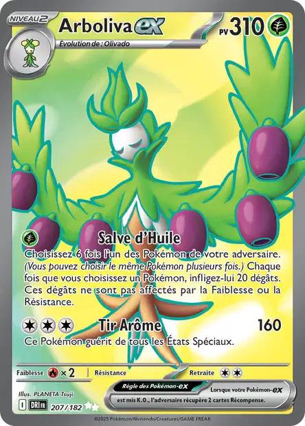 Carte Pokémon: Arboliva ex