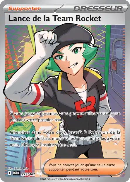 Carte Pokémon: Lance de la Team Rocket