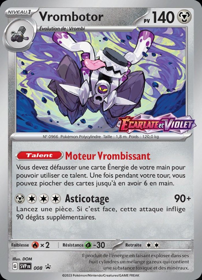 Carte Pokémon: Vrombotor