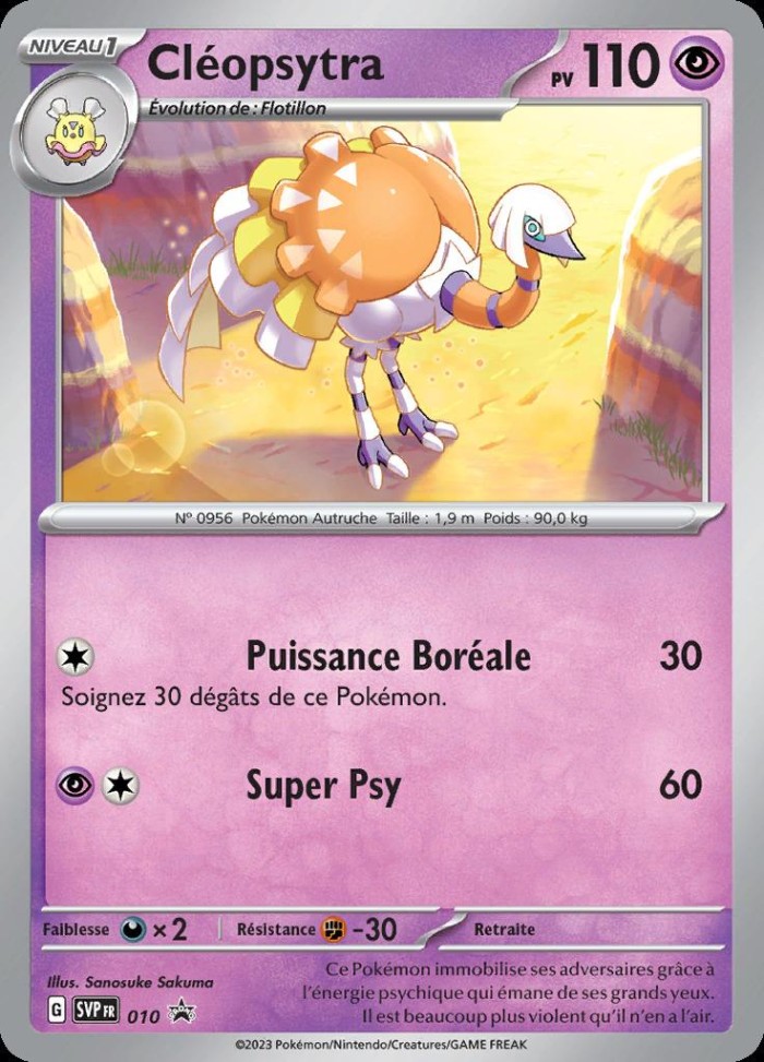 Carte Pokémon: Cléopsytra