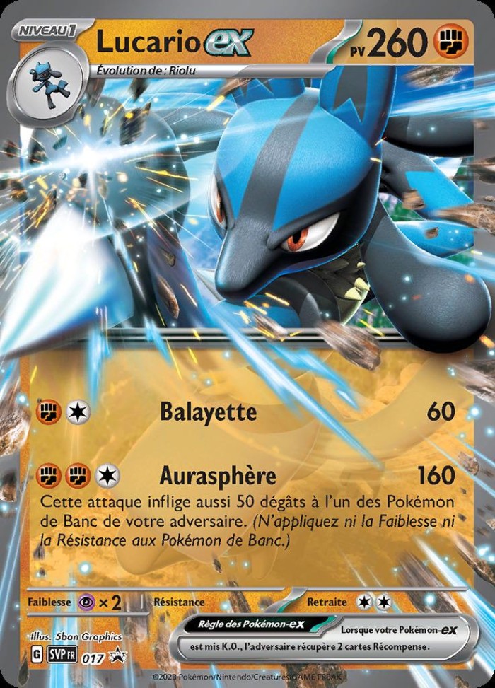 Carte Pokémon: Lucario ex