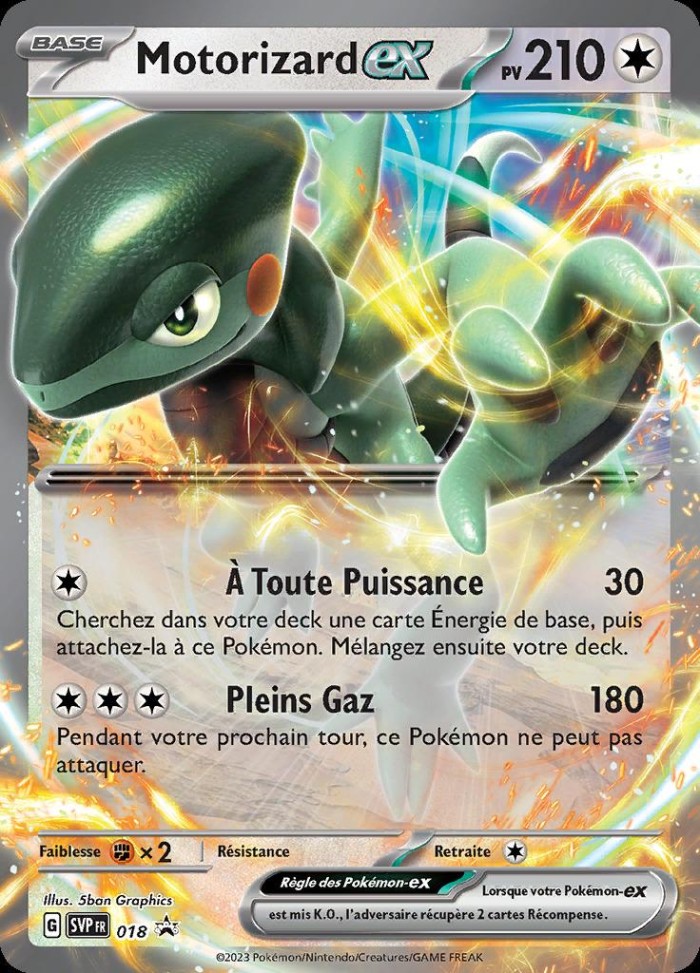 Carte Pokémon: Motorizard ex