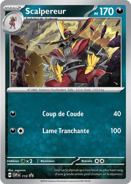 Carte Pokémon: Scalpereur