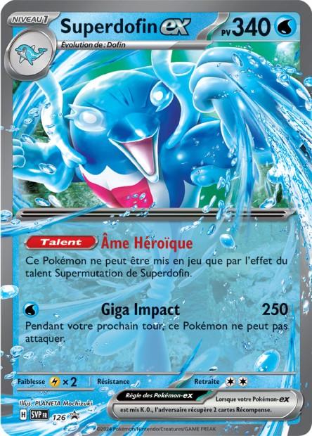 Carte Pokémon: Superdofin ex