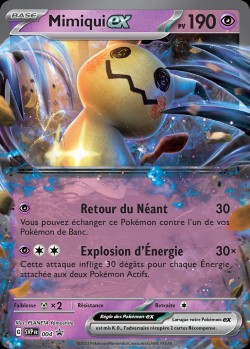 Carte Pokémon: Mimiqui ex