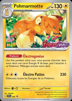 Carte Pokémon: Pohmarmotte