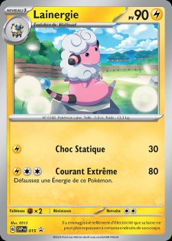 Carte Pokémon: Lainergie