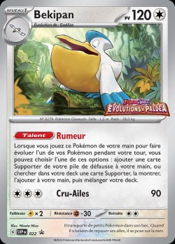 Carte Pokémon: Bekipan