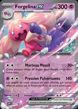 Carte Pokémon: Forgelina ex