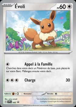 Carte Pokémon: Évoli