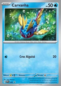 Carte Pokémon: Carvanha