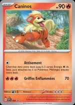 Carte Pokémon: Caninos