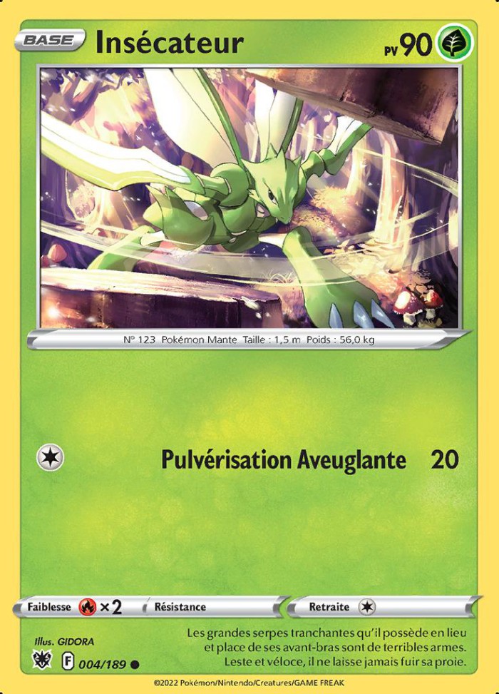 Carte Pokémon: Insécateur