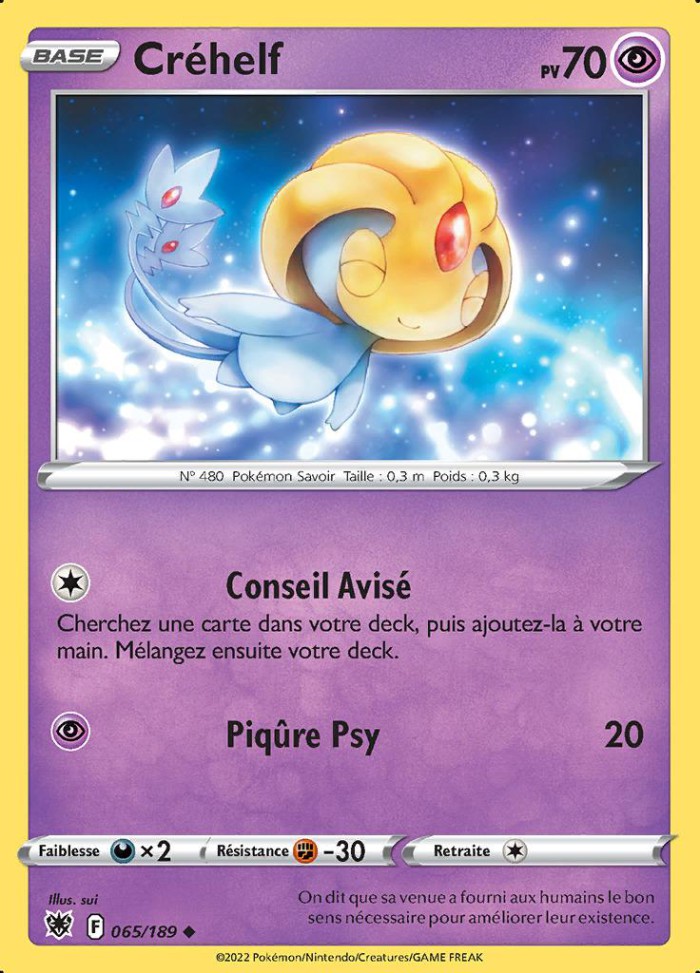 Carte Pokémon: Créhelf