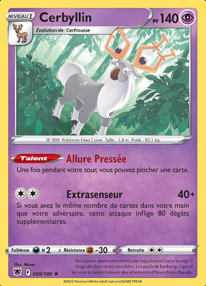 Carte Pokémon: Cerbyllin